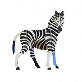 decoration murale zebre carton studio roof