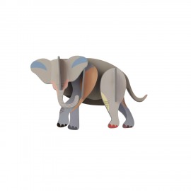 decoration enfant murale elephant carton studio roof