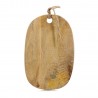Planche à découper ovale bois de manguier Zeller Lemon