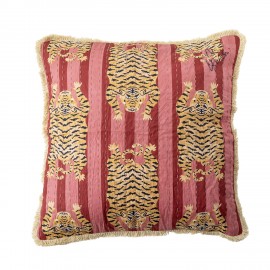 Coussin de salon motif tigres Bloomingville Poirino