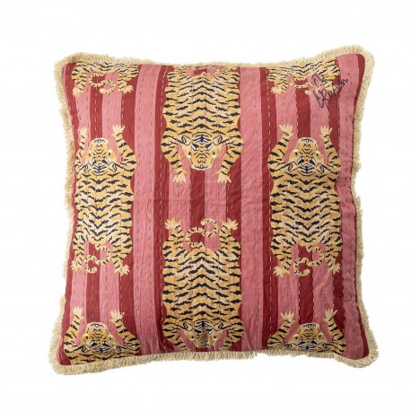 Coussin de salon motif tigres Bloomingville Poirino