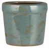 petit cache pot ceramique vieillie bleu ib laursen marina