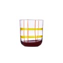 verre a eau multicolore souffle ichendorf gesti jaune rouge