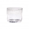 Verre à eau bulle design organique Hubsch