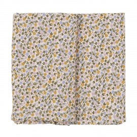 nappe carree 150 x 150 cm coton petites fleurs multocolores ib laursen