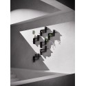 Etagère murale acier modulable Umbra Montage set de 2