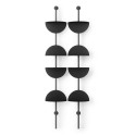 Etagère murale graphique modulable acier Umbra Solis