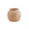 cache pot rustique artisanal gres rose madam stoltz
