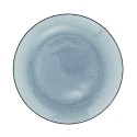 assiette verre bulle bleu madam stoltz