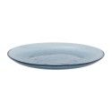 assiette verre bulle bleu madam stoltz