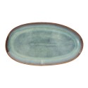 plat ovale gres vert artisanal madam stoltz