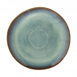 Assiette plate artisanale grès Madam Stoltz