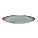 assiette plate artisanale gres vert madam stoltz
