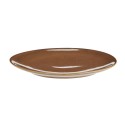 petite assiette gres marron artisanal madam stoltz