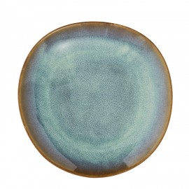 Assiette plate artisanale grès Madam Stoltz