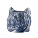 cache pot gres bleu tete de bete animal bloomingville abner