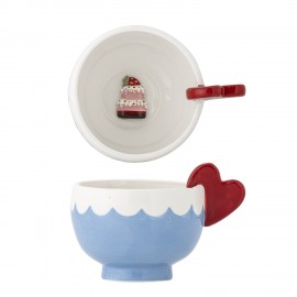 Tasse peinte cœur gâteau Bloomingville Lively