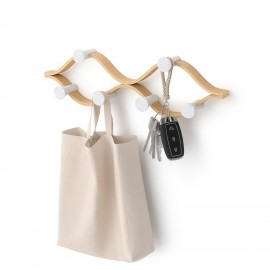 Portemanteau mural bois Umbra Montage