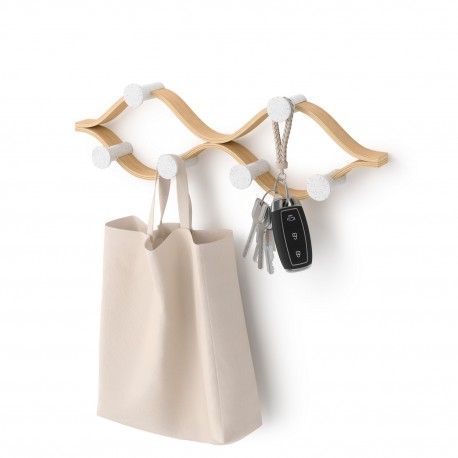 Portemanteau mural bois Umbra Montage