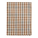nappe a carreaux coton orange madams stoltz