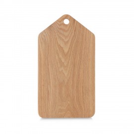 Planche à découper avec trou bois chêne FSC Zeller