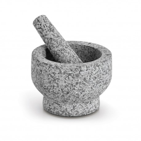 mortier pilon cuisine gris zeller