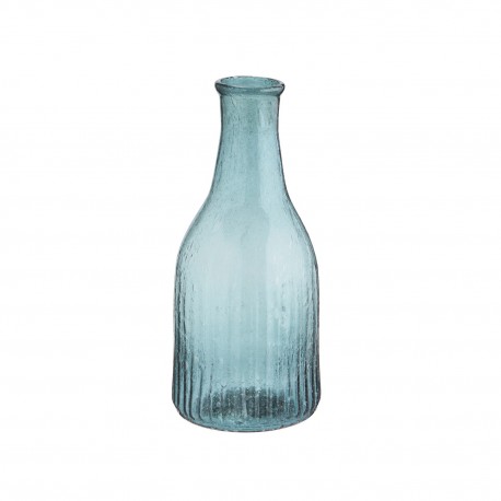 petit vase soliflore verre bleu turquoise madam stoltz