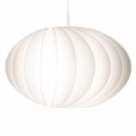 Suspension boule blanche vita disca