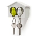 qualy duo sparrow key maison porte-cles vert QL10124GN