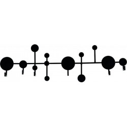 House doctor portemanteau circles noir