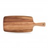 Zeller 25552 tagliere con manico, in legno di acacia 52 x 20,5 x 1,2 cm