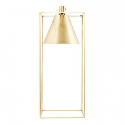 lampe de table house doctor kubix laiton dore Cb0693