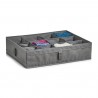 Organiseur dressing 12 compartiments tissu Zeller