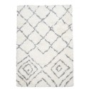 tapis en laine blanc ivoire house doctor cuba 140 x 200 cm