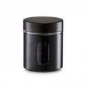 bocal de cuisine noir design zeller 19795