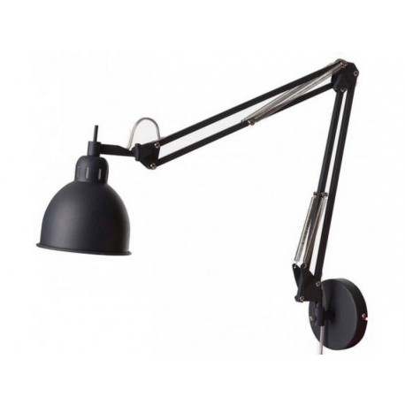 applique murale industrielle avec bras articule gris mat frandsen job